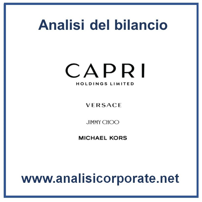 Capri Holdings bilancio 2023-24: analisi del fatturato e dei risultati