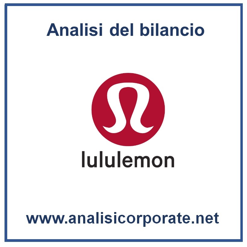 LULU Lululemon Athletica fatturato e bilancio semestrale 2025-26