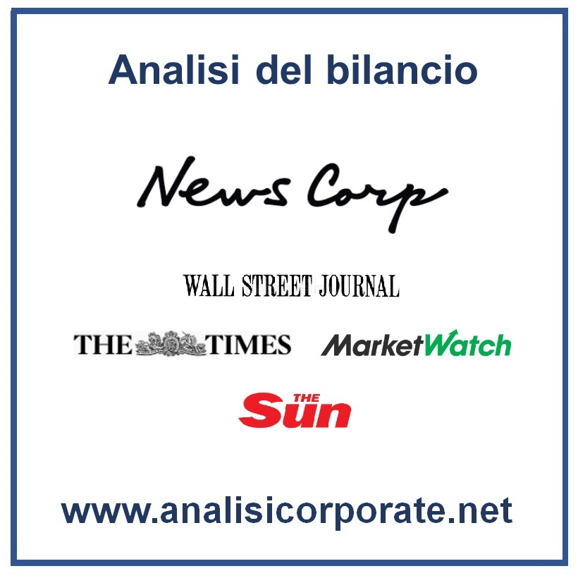 NWS NewsCorp bilancio 2024 analisi del fatturato e dei risultati